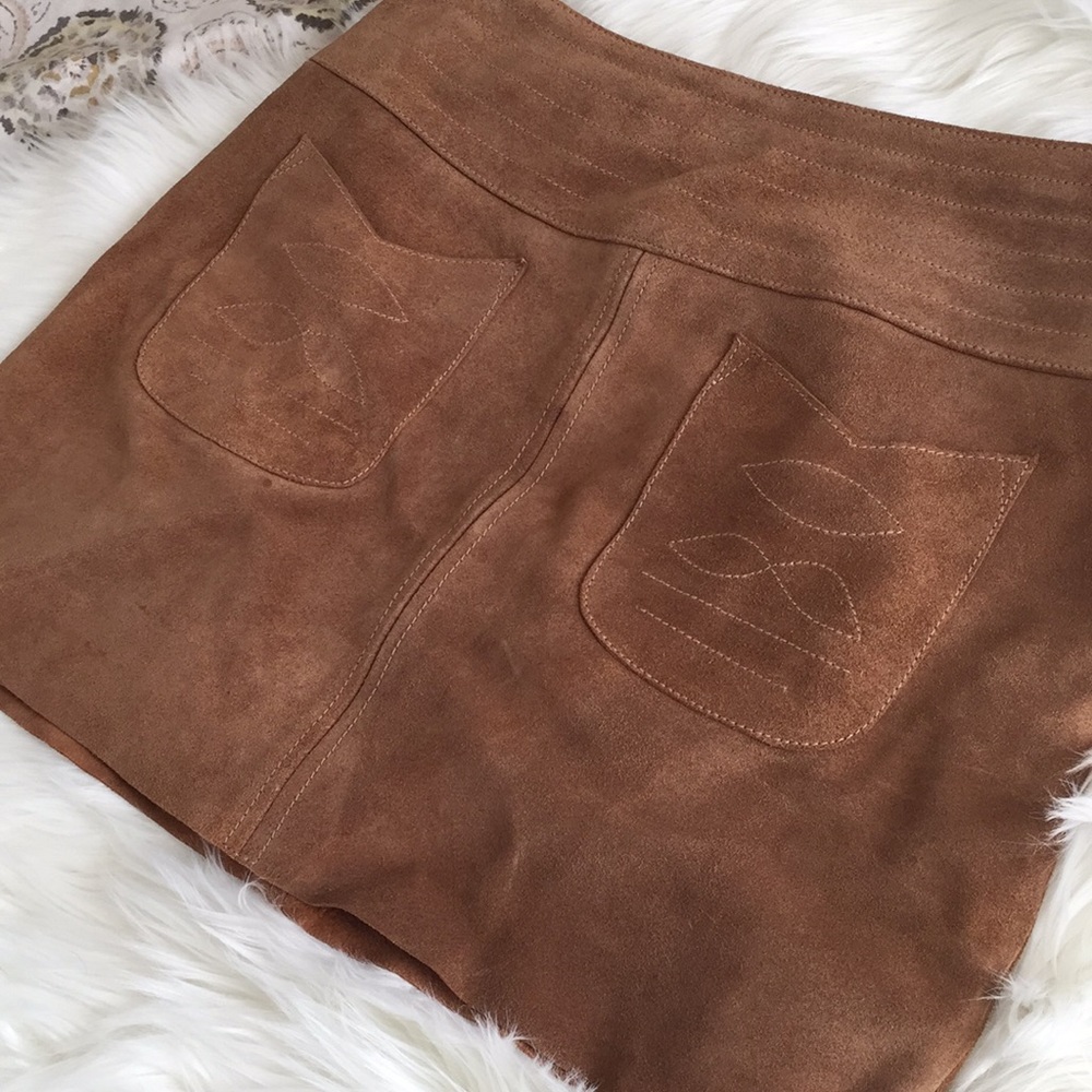 F r e e P e o p l e • Modern Love suede mini - Picture 6 of 8